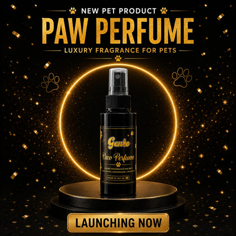 Genie Paw Perfume – Luxury Long-Lasting Pet Fragrance & Deodorising Spray – Made in the UK