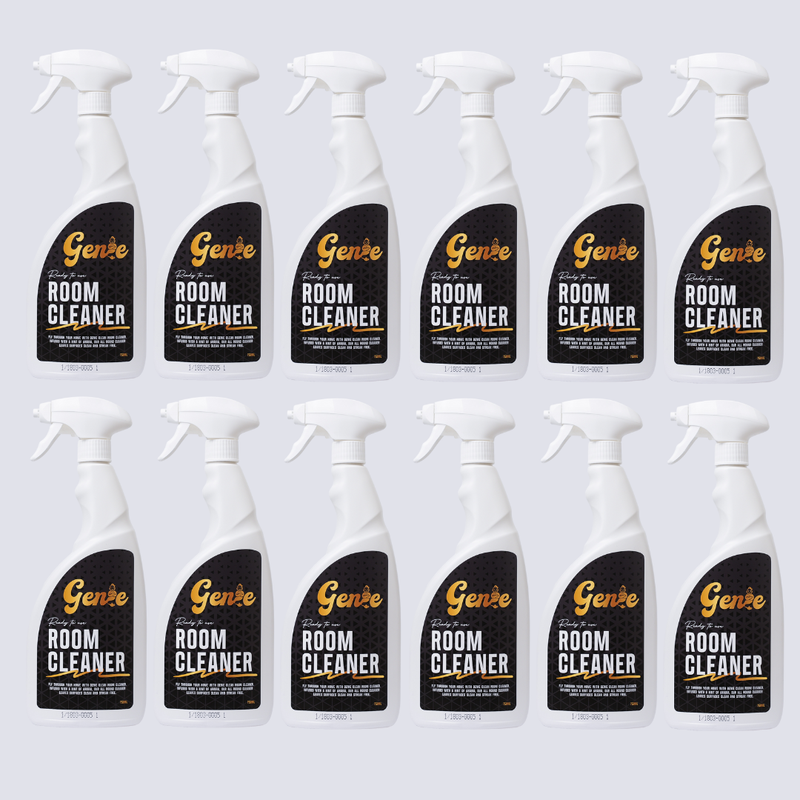 Genie room cleaner - 12 bottles